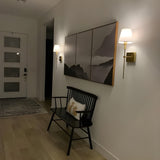 AuraShade Light - Uppladdningsbar Ameran LED-vägglampa Carvallo