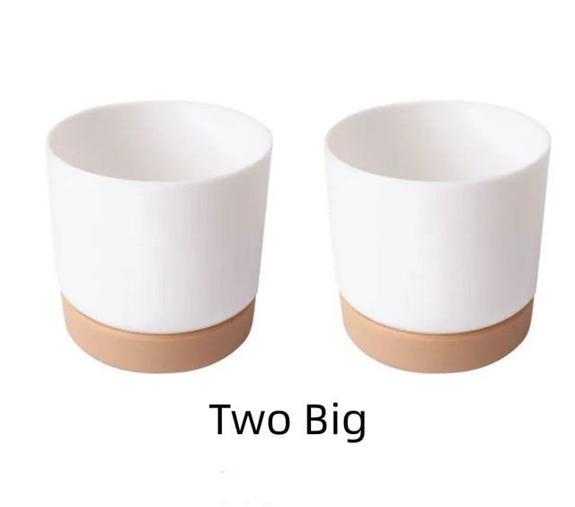 Självbevattnande blomkruka för orkidéer och växter – Plastplanteringskärl Carvallo