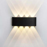 Vägglampa Modern Vit LED Vattentålig Lampa Carvallo