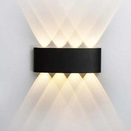 Vägglampa Modern Vit LED Vattentålig Lampa Carvallo