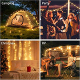 4 i 1 Camp Lights - Ljuslängder med 8 belysningslägen Carvallo
