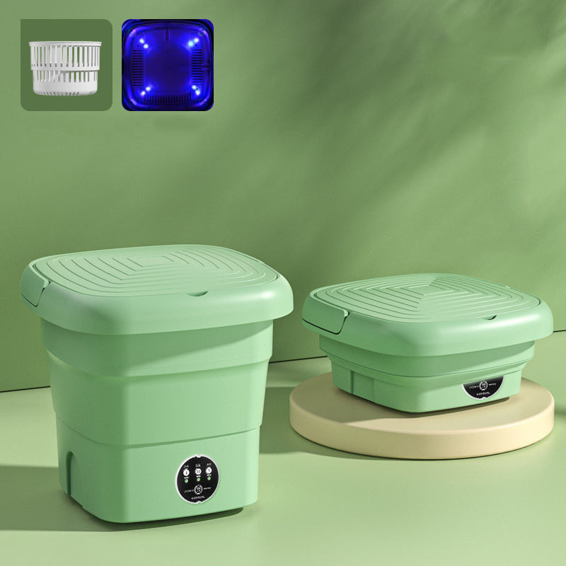 Tvättmaskin Bärbar Fällbar Mini Tvättkorg Carvallo