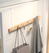 Carvallo - Minimalistisk väggkrok med naturlig träådring och slät finish Carvallo