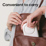 Carvallo Nackventilator BreezyLoop | USB-laddning | 3 hastigheter | 2000 mAh batteri | Handsfree-kylning Carvallo