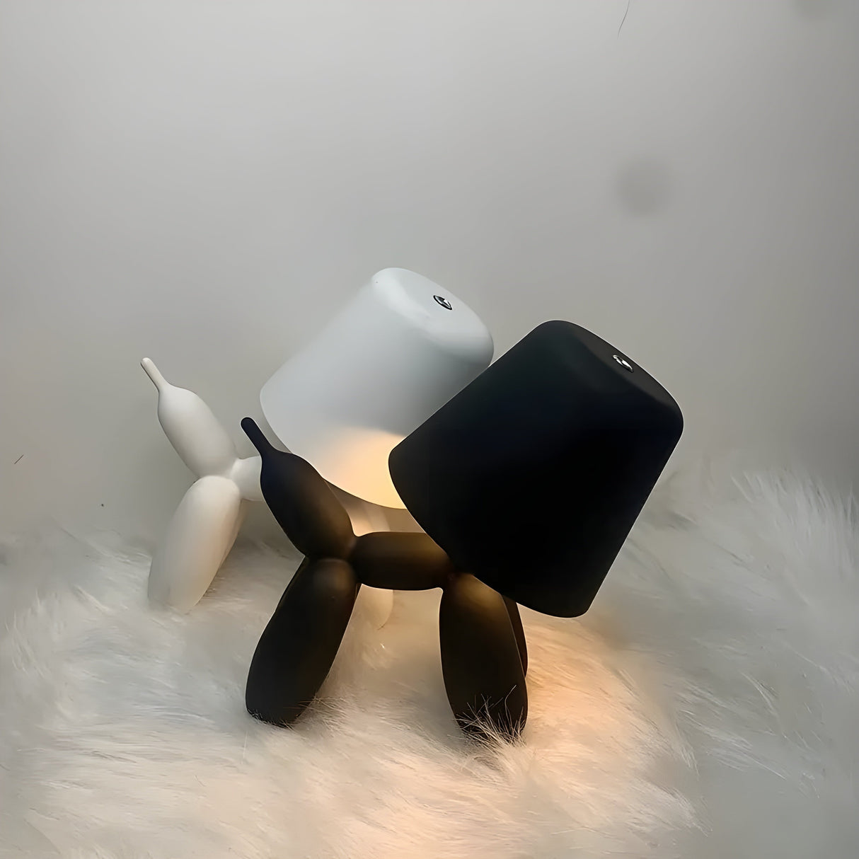 BrightPaws Lampa – USB-laddning Ballonghund Touch LED Bordslampa Carvallo