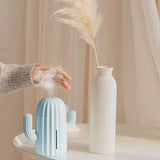 Kaktusformad uppladdningsbar aromaterapi luftfuktare 340ml Carvallo