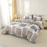 PlushNest Duntäcke Set - 3 st Mjukt & Mysigt Sängset Carvallo