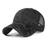 Hästsvans baseballkeps-Accessories-Hemnix-Svart-Justerbar-Hemnix