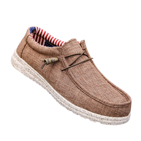 Slip-on-skor i canvas för män Bellasverige