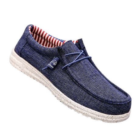 Slip-on-skor i canvas för män Bellasverige