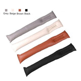 Royallure Bilstolsfackfyllare - Premium PU-läderorganisatör för telefoner, nycklar och nödvändigheter - Justerbar och lätt att installera - 2 st Carvallo