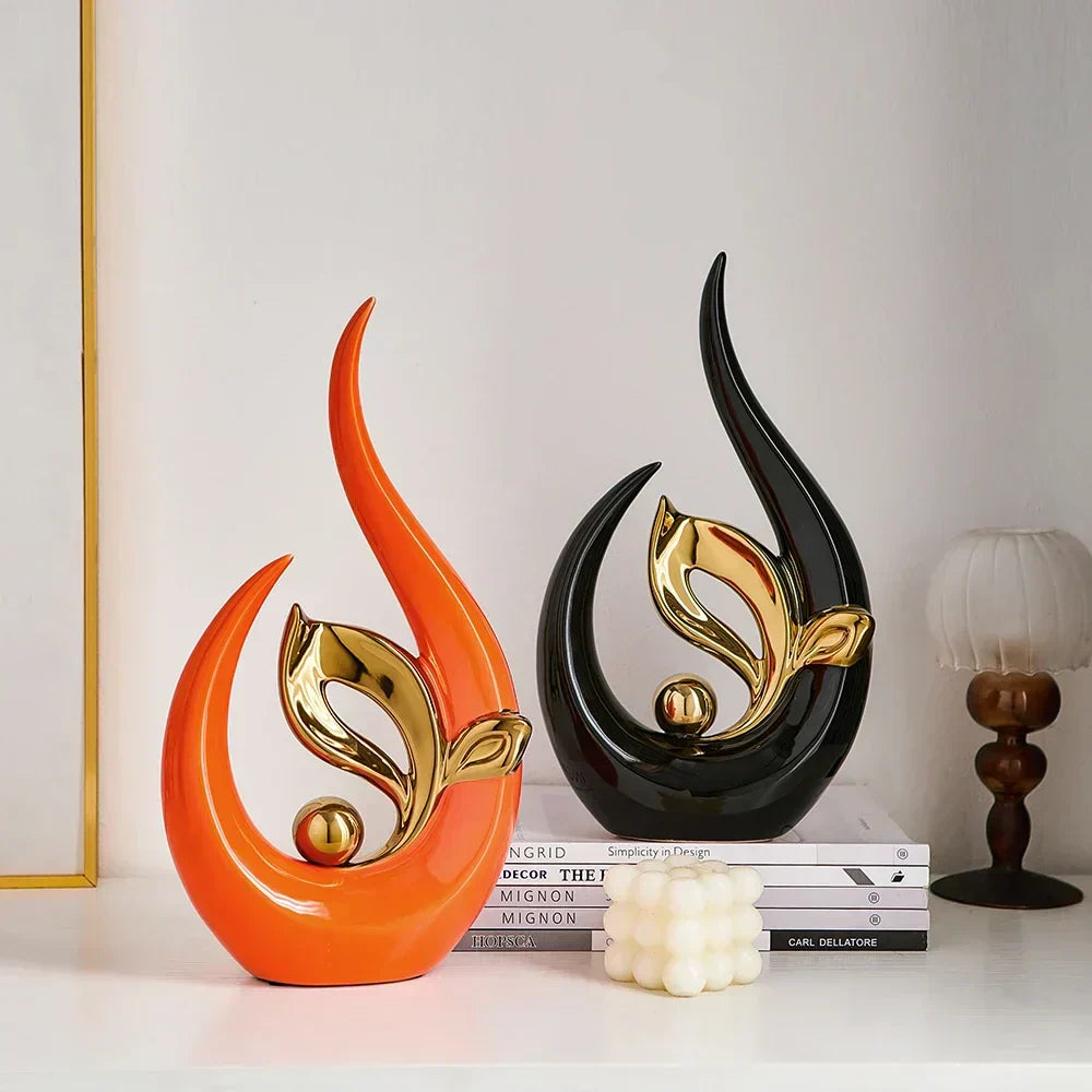 Caran d’Artis | Kreativ Sådd av Liv Skulptur för Hem och Kontor Dekor Carvallo