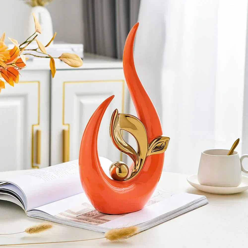 Caran d’Artis | Kreativ Sådd av Liv Skulptur för Hem och Kontor Dekor Carvallo