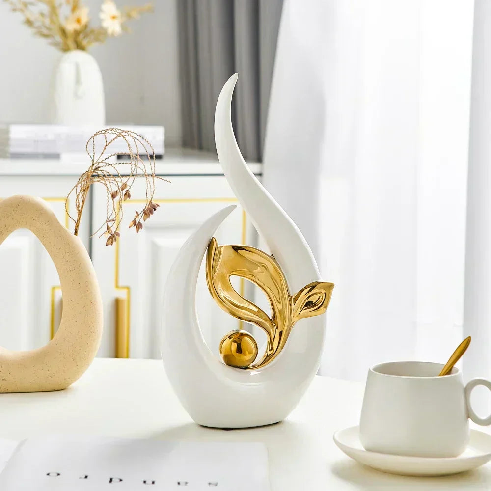 Caran d’Artis | Kreativ Sådd av Liv Skulptur för Hem och Kontor Dekor Carvallo