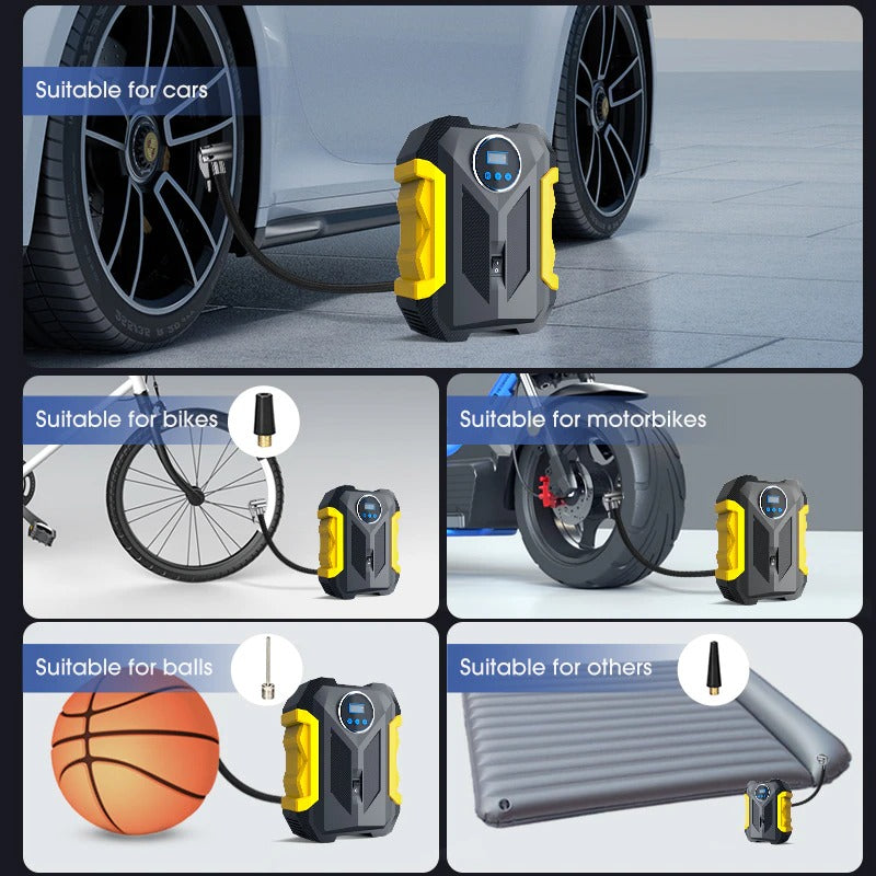 Portabel bil däck kompression Carvallo