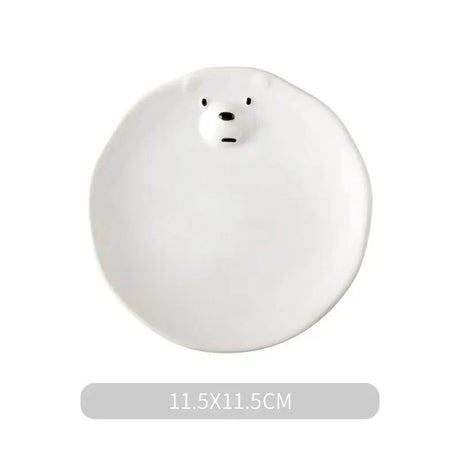 Söt isbjörnskopp i keramik Carvallo