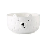 Cartoon Isbjörn Keramik Tallrik och Skål Sätt Eco-Vänlig Carvallo