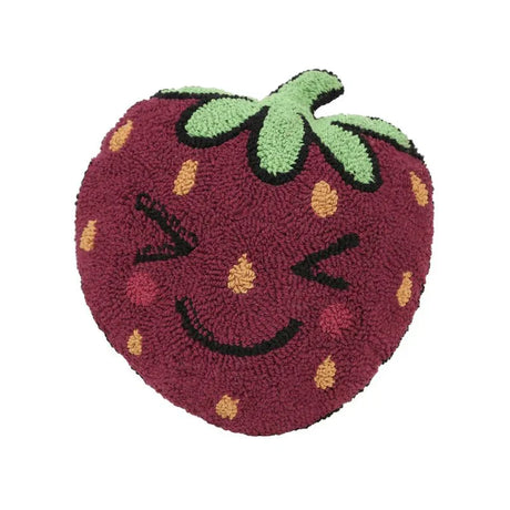 Tecknad kastkuddar med broderad bomullsdesign Carvallo