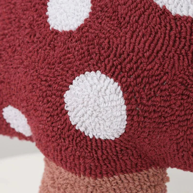 Tecknad kastkuddar med broderad bomullsdesign Carvallo