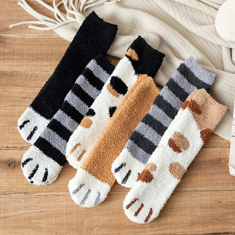 Kat Paw Sockor-Accessories-Hemnix-Hemnix