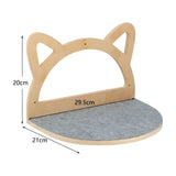 PurrMount Board - Väggmonterad kattklättrande bräda med klösträd Carvallo