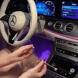 Royallure Bil Tak Stjärnig LED Interiör Ljus – USB Flexibel Ambient Belysning för Fester & Resor Carvallo