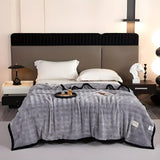 SoftSerenity Sängkläder Set - Lyxig Kaninfäll Plyschfilt Carvallo