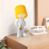 GlowCraft - Dimbar Akryl Bordslampa med LED-belysning och Tryckknappskontroll Carvallo