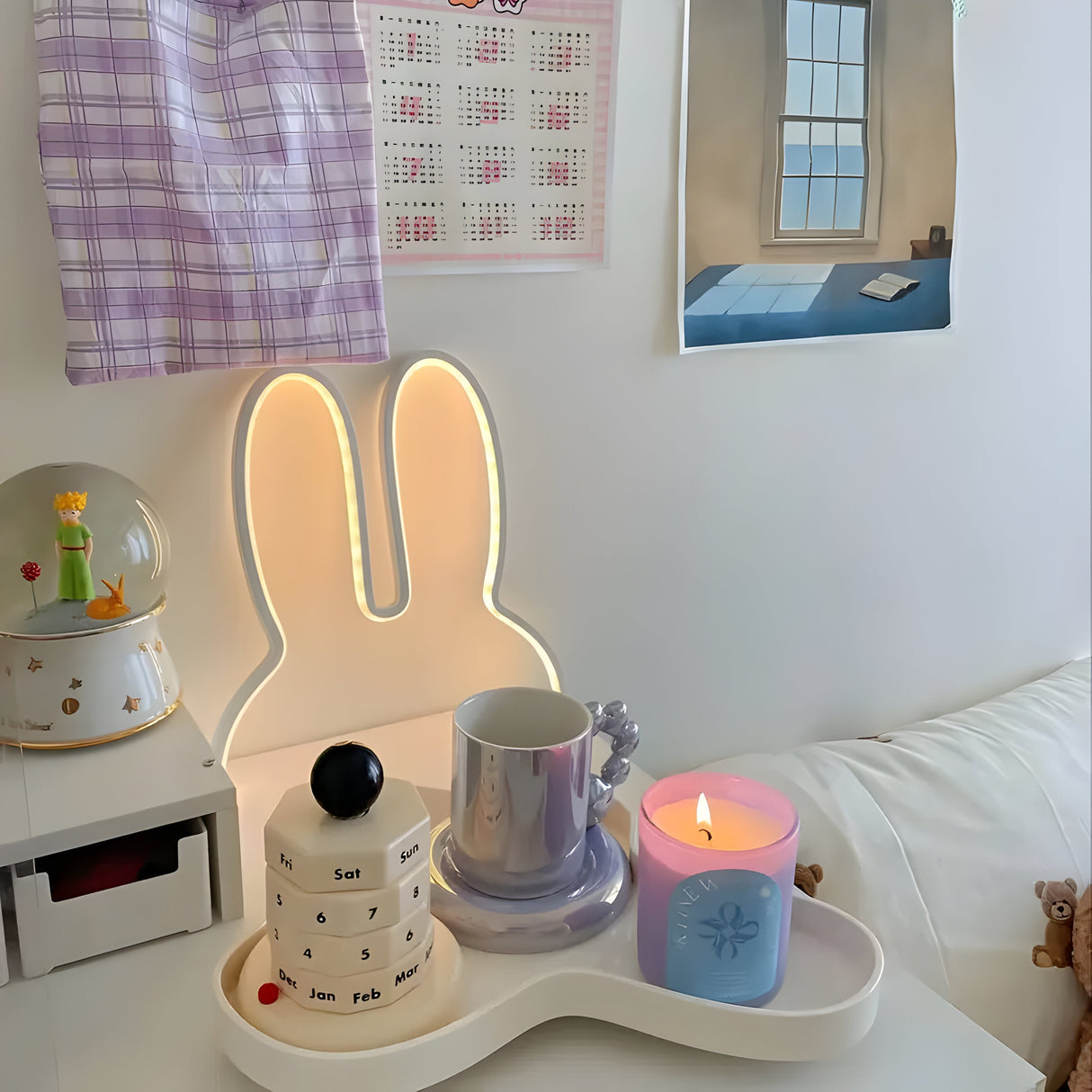 NeonHopper Ljus – Dekorativ Kanin Neon LED Lampa Carvallo