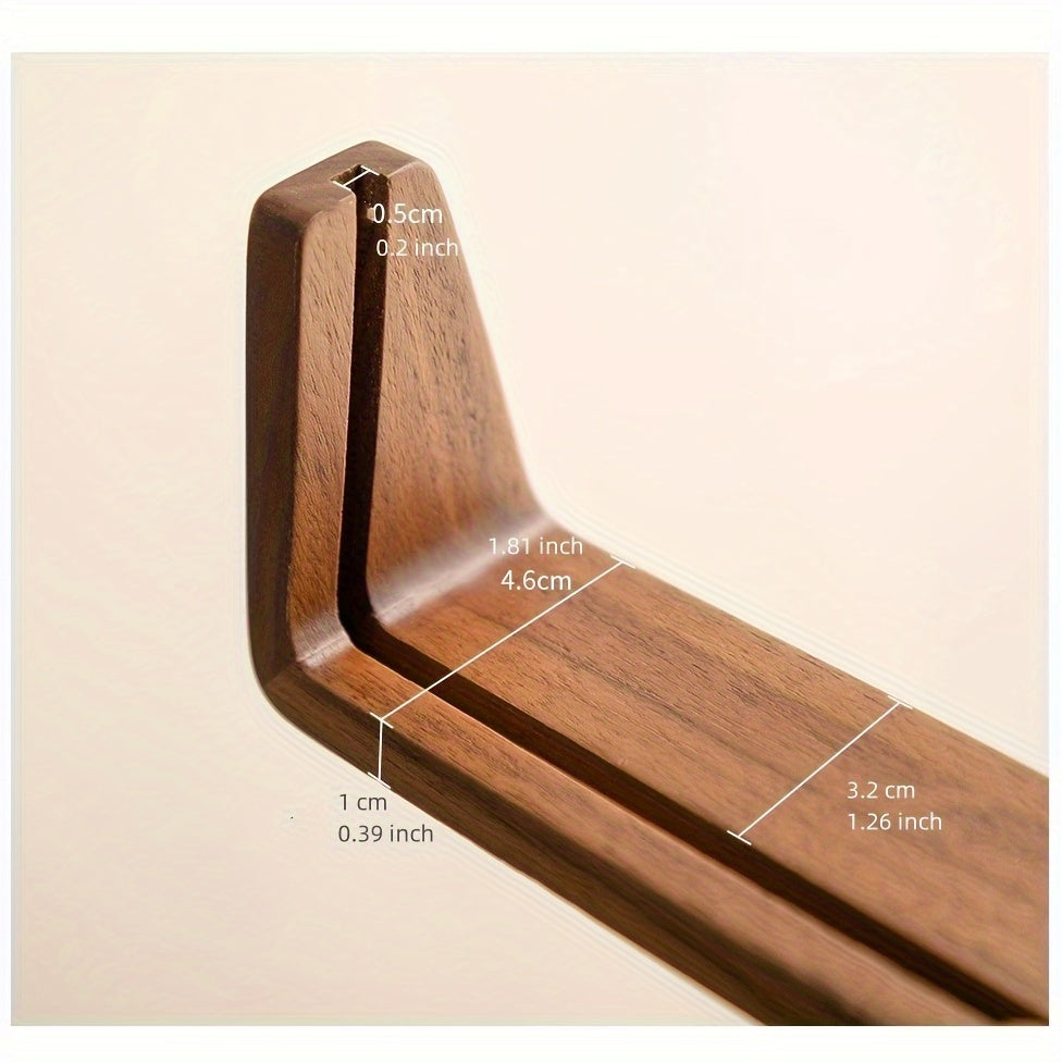 ÉléganceCadre – Lyxig fot Rahm av trä och akryl med modern U-form Carvallo