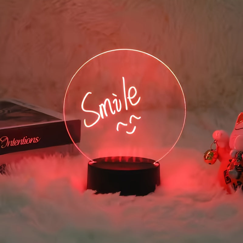 3DGlow - LED Nattlampa med 16 Färger och USB/Batteridrift Carvallo