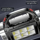 LED-ficklampa med uppladdningsbart batteri för utomhusbruk Carvallo