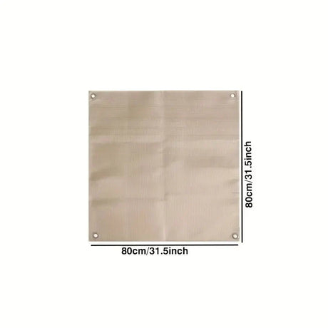 Carvallo GrillShield Pro | Värmebeständig & Funkresistent | 100×100 cm | För BBQ, eldar & rökare Carvallo