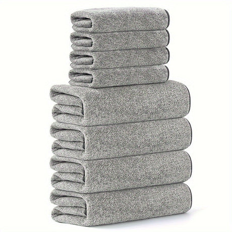 Mjuka korallfärgade frottéhandukar – Absorberande och snabbtorkande Carvallo