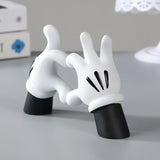 Tecknad handgest dekorativ konstartikel för unik heminredning Carvallo