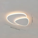 LED-taklampa i vitt – Modern rumsljus för vardagsrum & sovrum Carvallo