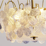 Klassisk Blomformad Glasmålad Krona för Vardagsrummet Carvallo