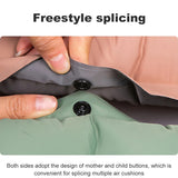 Luftmadrass Med Inbyggd Luftpump Fotpump 10cm, 3.0-3.2 R-värde Dubbla Lager-Luftmadrass-BB-Hemnix