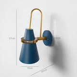LuxeHorn Glow - Macaron Designer Vägglampa med Modern Horn Elegans Carvallo
