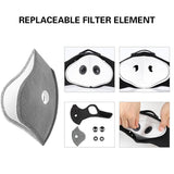 Ansiktsmask Ventilerad Neopren Anti Förorening Carvallo