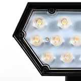 Solcell driven utomhus trädgårds spotlight Carvallo