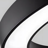 Takpendel Modern LED Ringarmatur Carvallo