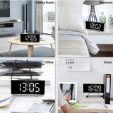 NeonTic - Modern LED-klocka med ultraklar display och smart alarmfunktion Carvallo