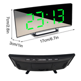 NeonTic - Modern LED-klocka med ultraklar display och smart alarmfunktion Carvallo