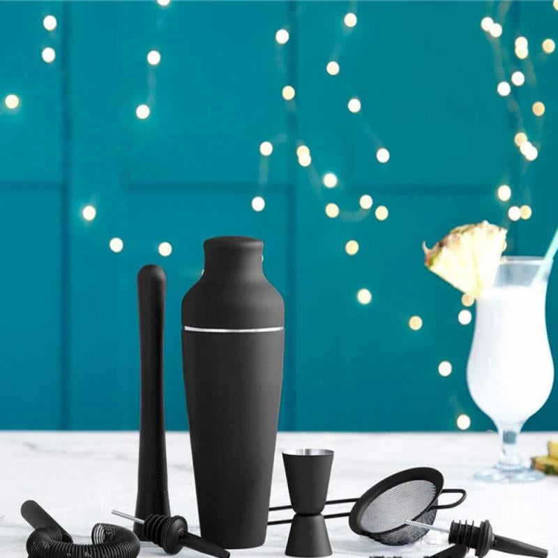 Carvallo – Ghost Black Matte Cocktail Shaker Set med Lyxig Finish Carvallo
