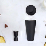 Carvallo – Ghost Black Matte Cocktail Shaker Set med Lyxig Finish Carvallo