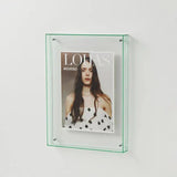 Vibrant Akryl Display Frame – Contemporary Färgad Bildhållare Carvallo