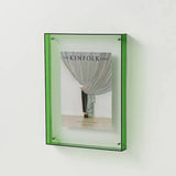 Vibrant Akryl Display Frame – Contemporary Färgad Bildhållare Carvallo