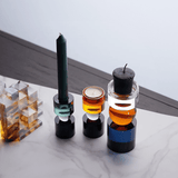 Färgglad geometrisk kristall ljushållare för modern inredning Carvallo