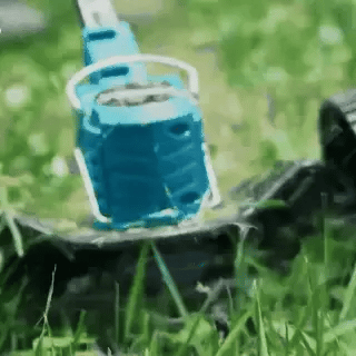 Trådlös & Hopfällbar Grästrimmer 36V – Justerbar Höjd, Hjul & 3 Bladtyper-trimmer-VaruZ-Hemnix